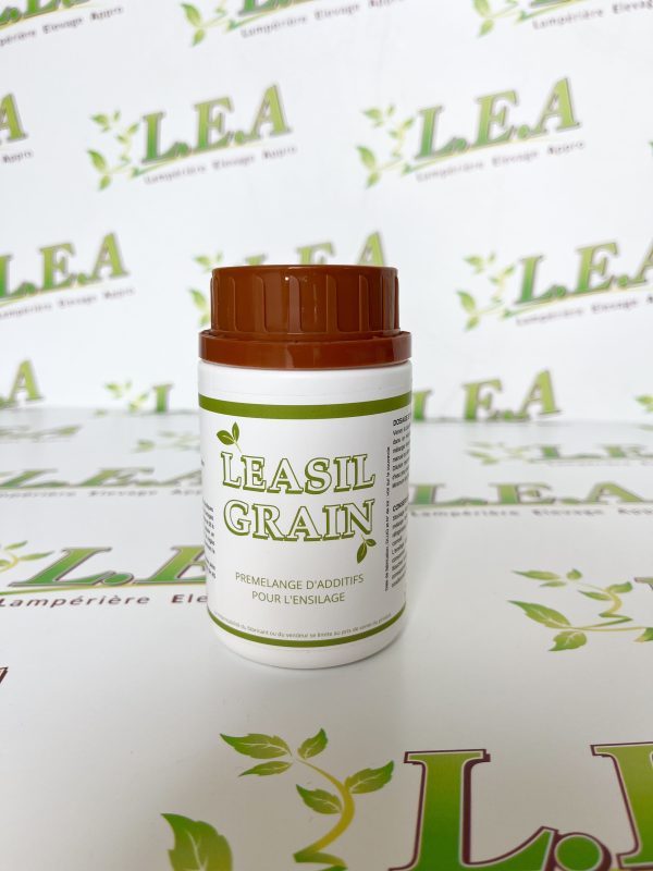 Leasil grain, inoculant d'ensilage. L.E.A, société de négoce agricole, Villeneuve-en-Perseigne